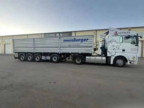 Полуприцеп бортовой Meusburger Новтрак SP-451, 2023 2023 года б/у фото 8