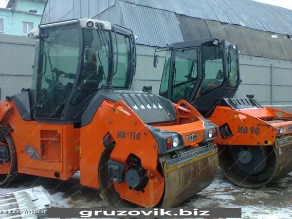 Дорожный каток HAMM HD 110 2013 года б/у