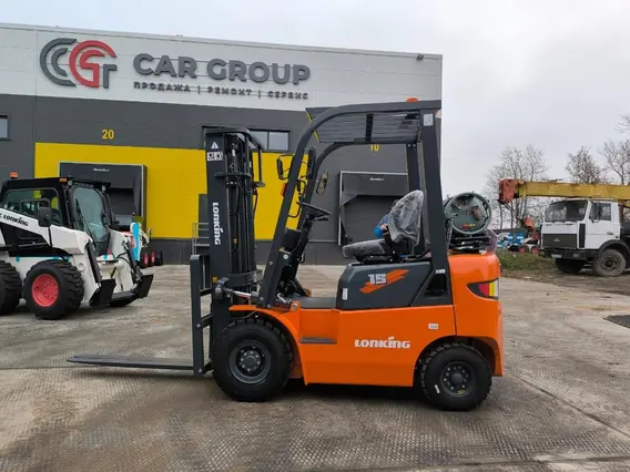 Автопогрузчик вилочный газ-бензиновый LG25GLT LONKING г/п 2,5 т. двигатель Nissan GK21 (Япония) новый фото 4