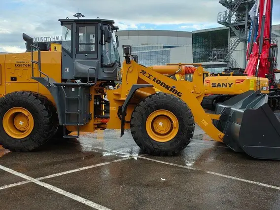 Фронтальный погрузчик карьерный Lonking LG876N (5.2 куб.м., 7 тонн)  новый фото 6