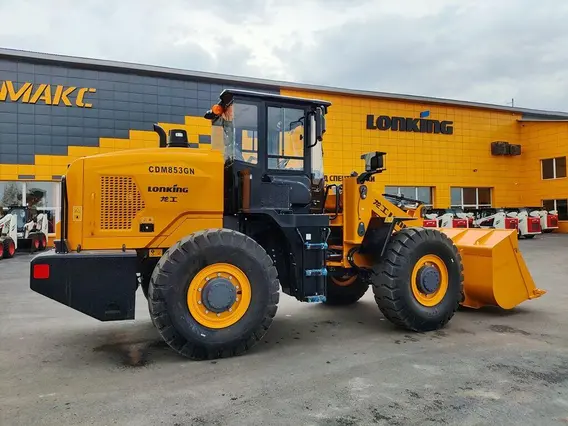 Погрузчик фронтальный габаритный Lonking CDM853GN (3 куб.м, 5 тонн) новый фото 3