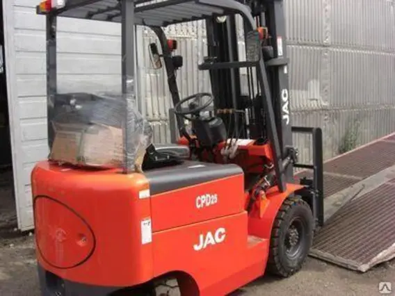 Вилочный электропогрузчик JAC CPD15, грузоподъемность 1500 кг  новый