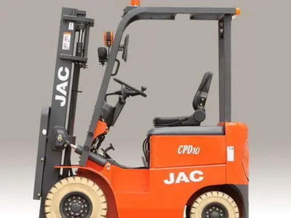 Вилочный электропогрузчик JAC CPD10, грузоподъемность 1000 кг  новый