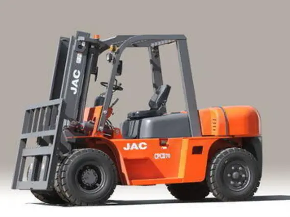 Вилочный погрузчик JAC CPCD70, грузоподъемность 7000 кг, дизельный двигатель  новый