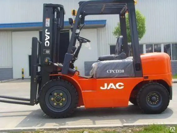 Вилочный погрузчик JAC CPCD35, грузоподъемность 3500 кг, дизельный/бензиновый двигатель новый