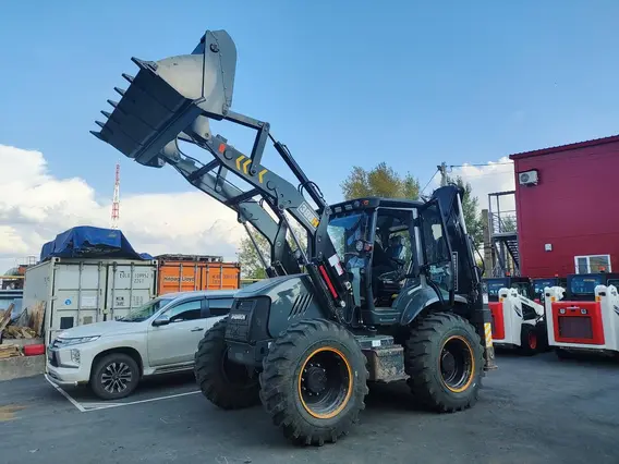 Экскаватор-погрузчик Shanmon 388H-III Carraro 2024 года новый фото 12