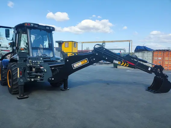Экскаватор-погрузчик Shanmon 388H-III Carraro 2024 года новый фото 4