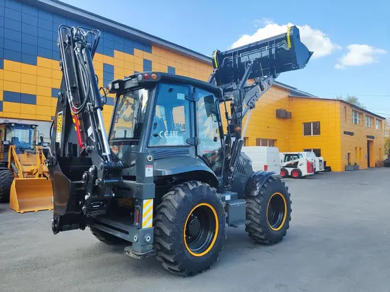 Экскаватор-погрузчик Shanmon 388H-III Carraro 2024 года новый фото 5