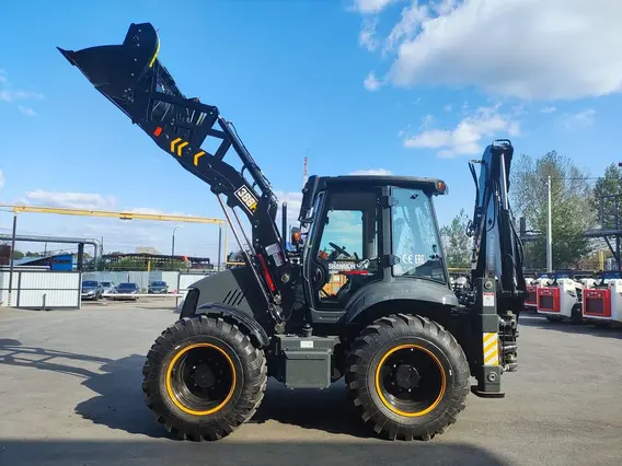 Экскаватор-погрузчик Shanmon 388H-III Carraro 2024 года новый фото 7