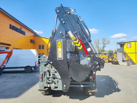 Экскаватор-погрузчик Shanmon 388H-III Carraro 2024 года новый фото 8