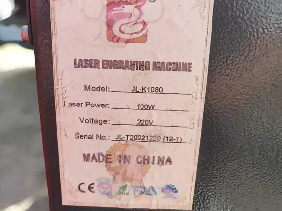 Лазерно-гравировальный станок JULONG Laser JL-K1080 2023 года б/у фото 4