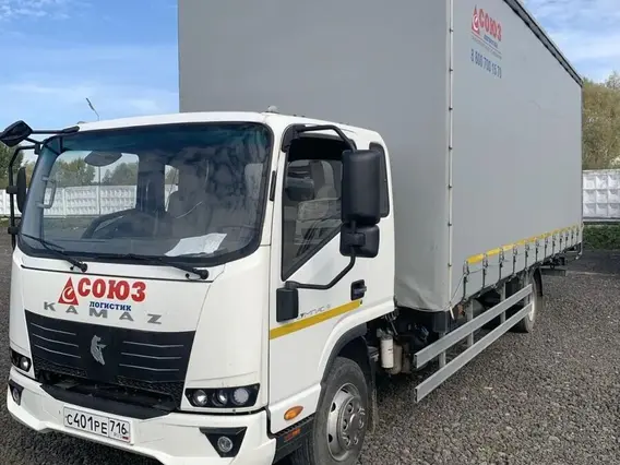 Тентованный грузовик КАМАЗ Компас 9 (43089) 2024 года б/у