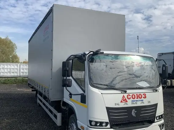 Тентованный грузовик КАМАЗ Компас 9 (43089) 2024 года б/у фото 5