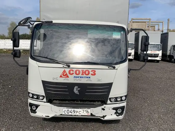 Тентованный грузовик КАМАЗ Компас 9 (43089) 2024 года б/у фото 3