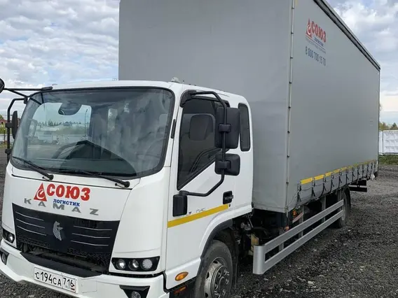 Тентованный грузовик КАМАЗ Компас 9 (43089) 2024 года б/у