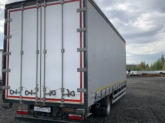 Тентованный грузовик КАМАЗ Компас 9 (43089) 2024 года б/у фото 2