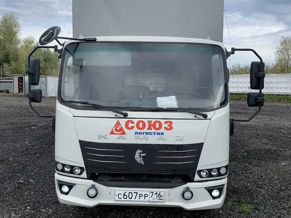 Тентованный грузовик КАМАЗ Компас 9 (43089) 2024 года б/у фото 3