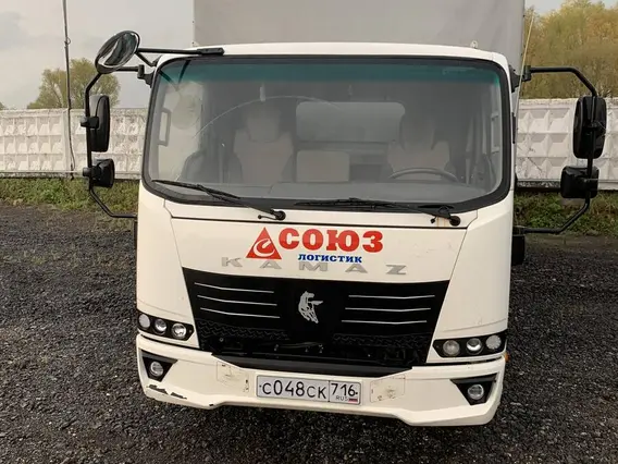 Тентованный грузовик КАМАЗ Компас 9 (43089) 2024 года б/у фото 3