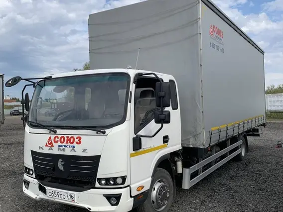Тентованный грузовик КАМАЗ Компас 9 (43089) 2024 года б/у