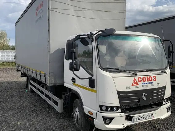 Тентованный грузовик КАМАЗ Компас 9 (43089) 2024 года б/у фото 5