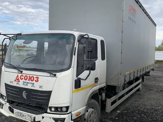 Тентованный грузовик КАМАЗ Компас 9 (43089) 2024 года б/у