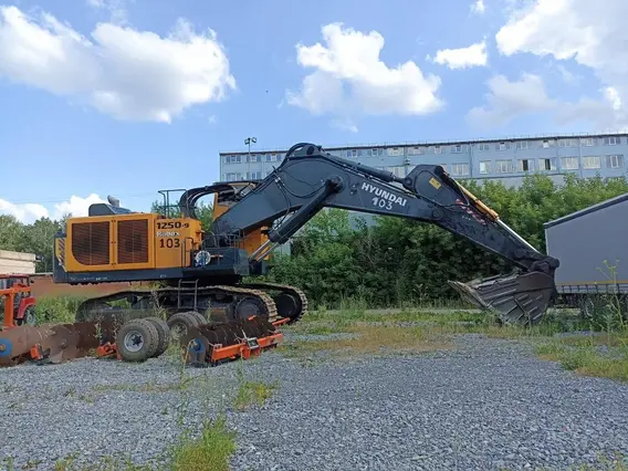 Экскаватор Hyundai R1250-9 2022 года б/у фото 2