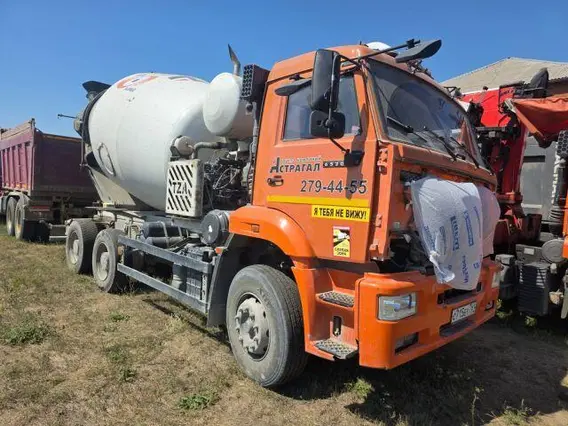 Бетоносмеситель КАМАЗ 6520 ТЗА 5814Z9 2023 года б/у