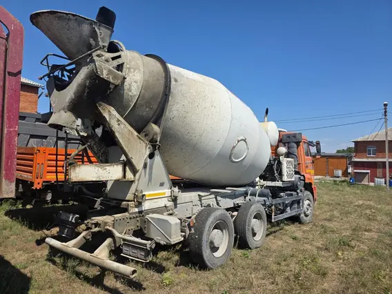 Бетоносмеситель КАМАЗ 6520 ТЗА 5814Z9 2023 года б/у фото 4