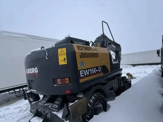 Экскаватор на колесном ходу ZAUBERG EW150-D 2023 года б/у фото 2