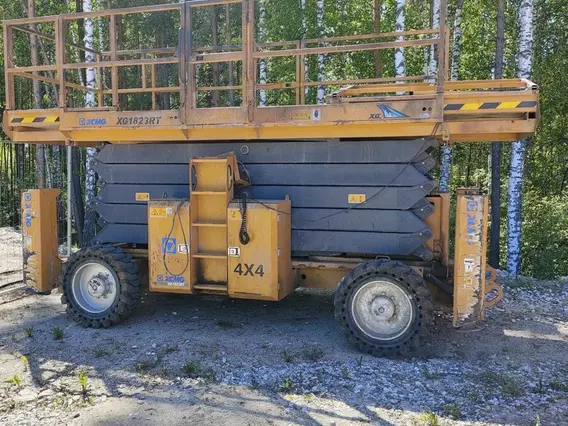 Ножничный подъемник Подъёмник с рабочей платформой XCMG 2023 года б/у фото 4