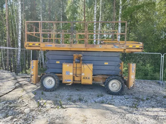 Ножничный подъемник Подъёмник с рабочей платформой XCMG 2023 года б/у фото 8