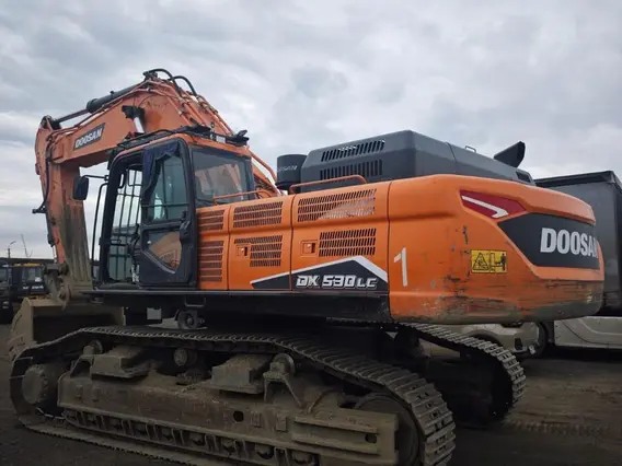 Экскаватор гусеничный одноковшовый полноповоротный DOOSAN DX530LC-7M 2022 года б/у фото 6