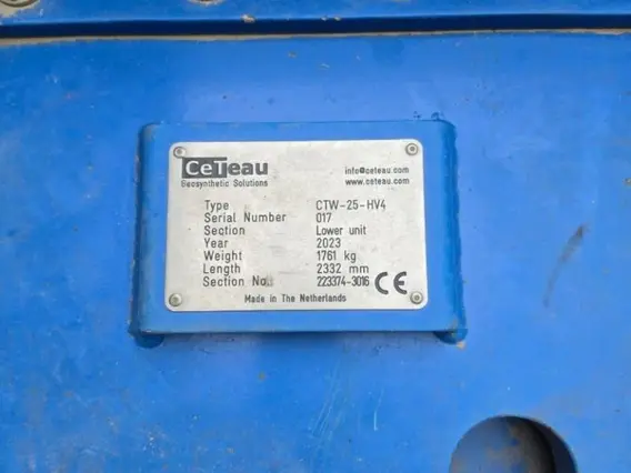 Установка вертикального дренажа CETEAU CTW-25-HV4 2023 года б/у фото 6