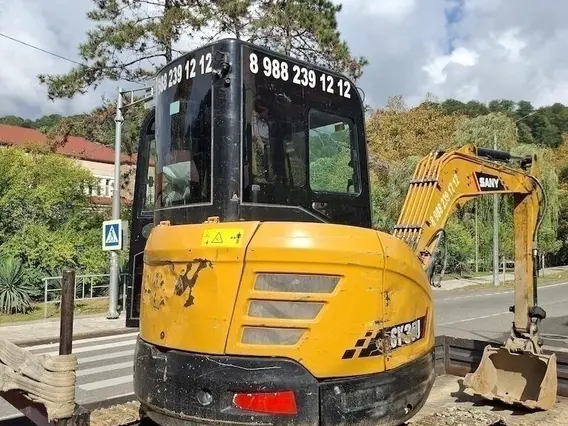 Гусеничный экскаватор SANY SY35U 2022 года б/у фото 4