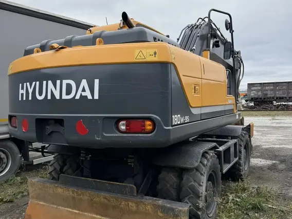 Экскаватор на колесном ходу HYUNDAI R180W-9S 2025 года б/у фото 2