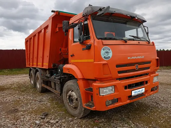 Специализированный, автомобиль - самосвал КАМАЗ 6520-53 2021 года б/у фото 2