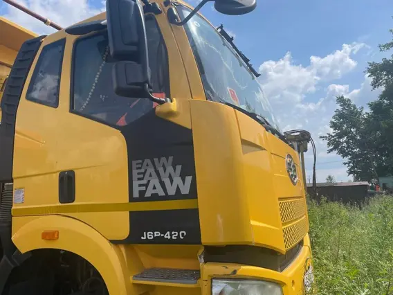 Специализированный, автомобиль - самосвал FAW J6 2021 года б/у фото 9