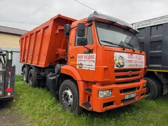 Специализированный, автомобиль - самосвал КАМАЗ 6520-53 2021 года б/у фото 3
