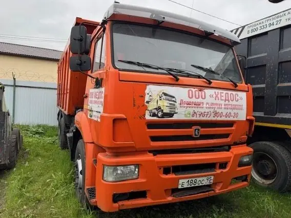 Специализированный, автомобиль - самосвал КАМАЗ 6520-53 2021 года б/у фото 4