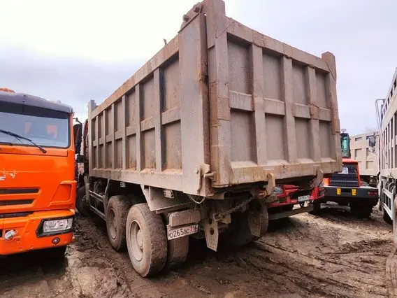 Самосвал FAW J6 2022 года б/у фото 3