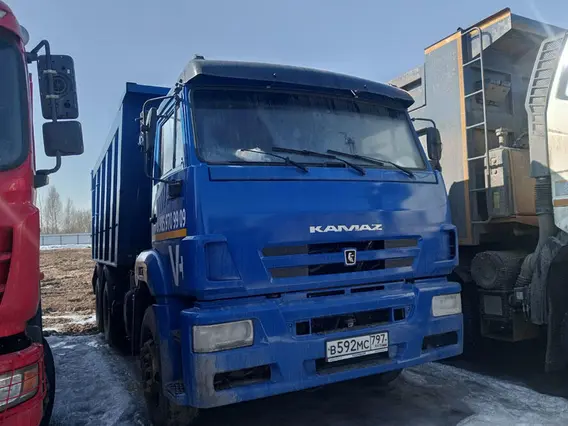 Самосвал специализированный, автомобиль - самосвал КАМАЗ 6520-53 2022 года б/у фото 2