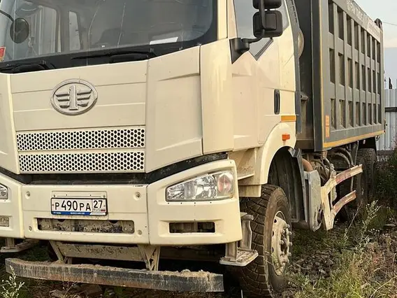 Самосвал FAW J6 2021 года б/у фото 5