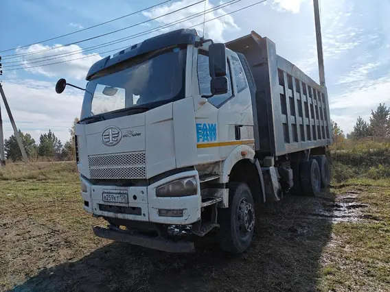 Самосвал FAW J6 2022 года б/у фото 5