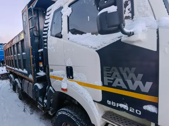 Самосвал FAW J6 2022 года б/у фото 4