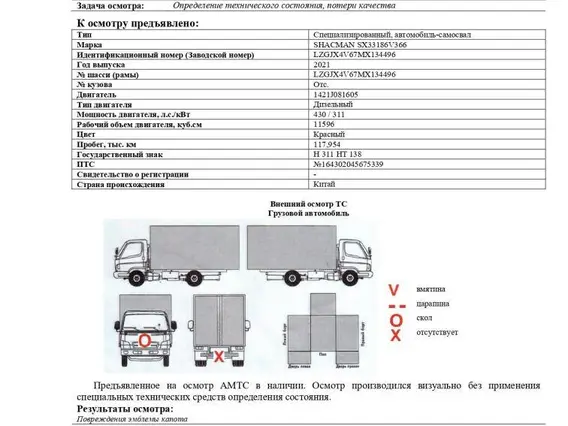 Самосвал SHACMAN SX33186V366 2021 года б/у фото 2