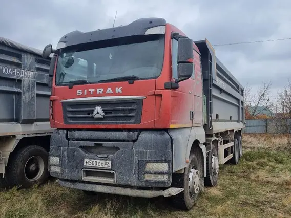 Специализированный, автомобиль-самосвал SITRAK C7H 2022 года б/у фото 3