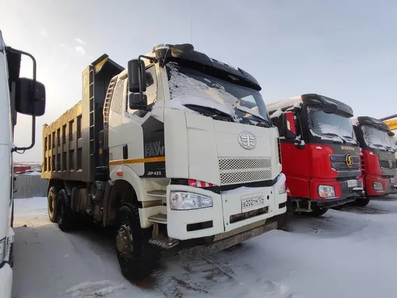 Самосвал FAW J6 2022 года б/у фото 4