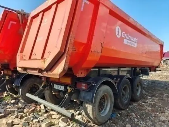 Самосвальный полуприцеп Grunwald 9453-0000010-50 2022 года б/у фото 5