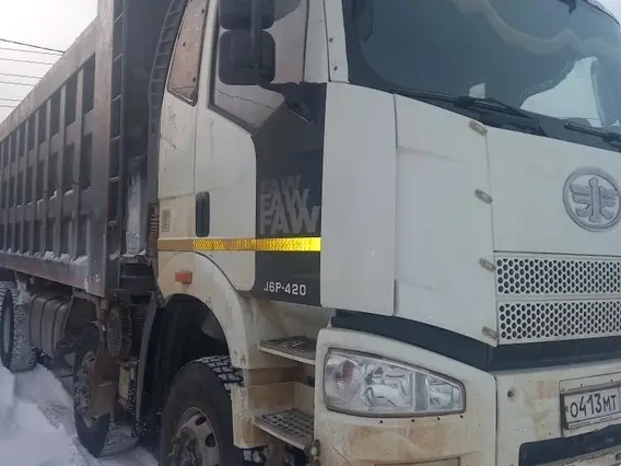 Самосвал FAW J6 2021 года б/у фото 6