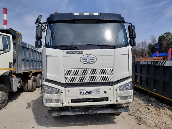 Самосвал специализированный, автомобиль-самосвал FAW J6 6x6 2023 года б/у фото 3